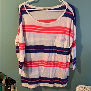 Neon Striped Tee